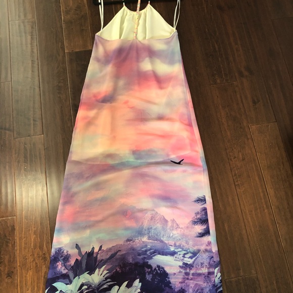 Vibrant sheer maxi dress - Picture 2 of 3